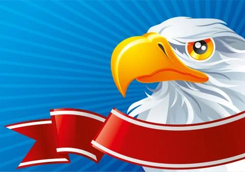 USA Eagle Stock Illustration