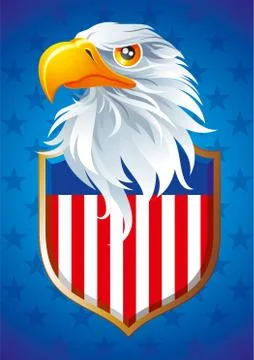 USA Eagle Stock Illustration
