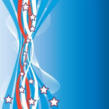 Usa election patriotic background vector illustration Stock Illustration