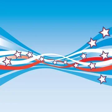 Usa election patriotic background vector illustration Stock Illustration
