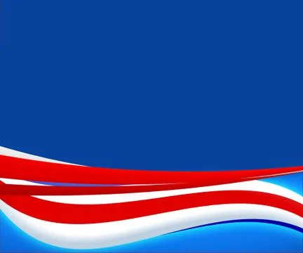 Usa elections background Stock Illustration