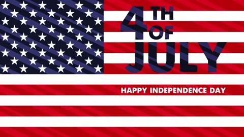 USA flag 1 Stock Footage 155101976