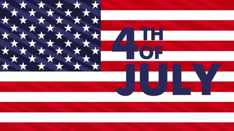 USA flag 3 Stock Footage 155101960
