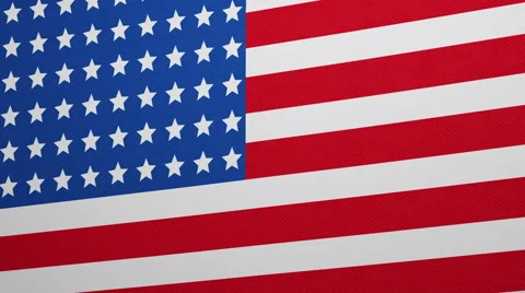 USA Flag 4K Stock Footage 49128765