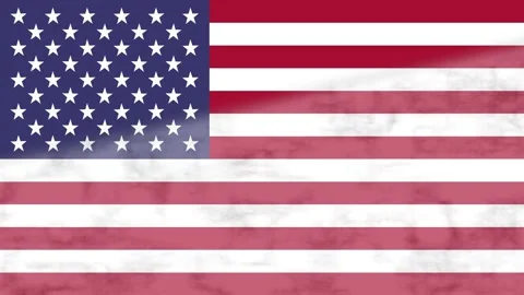 Usa Flag Animation Background Vídeo Stock 154041517