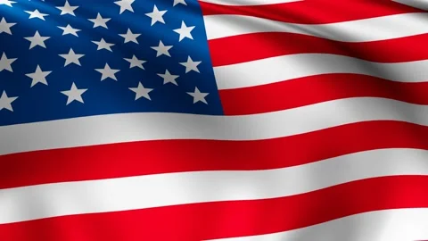 USA flag animation Stock Footage 146900921