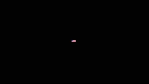  Usa Flag Animation  Stock Footage 153702726