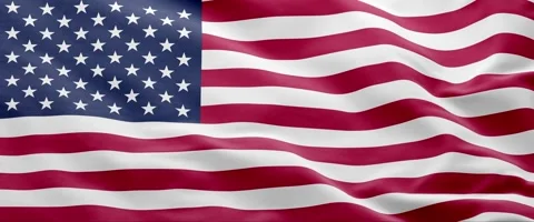 USA Flag Animation Stock Footage 316548897