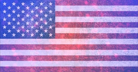 USA flag background Stock Footage 91212561