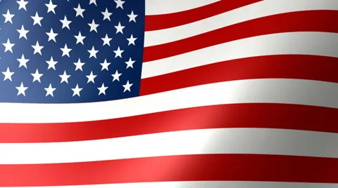 USA Flag Background Seamless Loop Stock Footage 39377821
