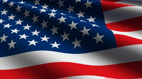 USA flag close-up Stock-Footage 882872