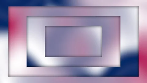 USA flag colour gradient in square shapes background. Stock Footage 311200794
