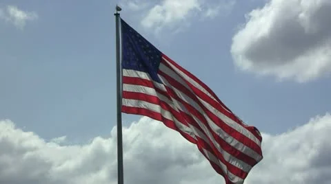 USA Flag Stock Footage 11516867
