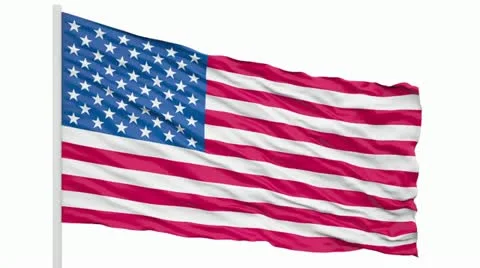 Usa flag Stock Footage 13770222