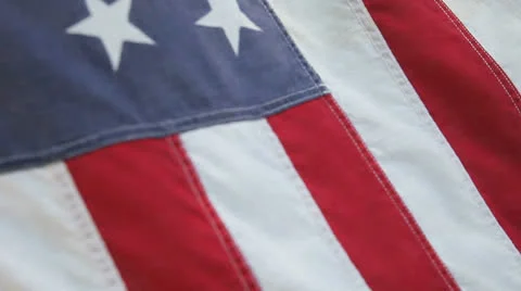 USA flag Stock Footage 22664942