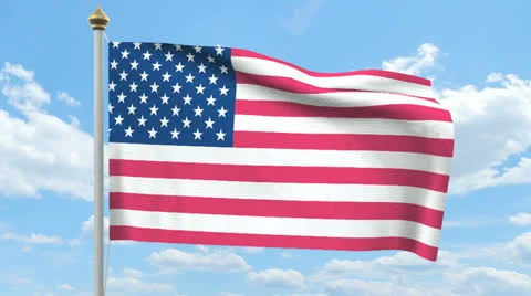 Usa flag Stock Footage 22751648