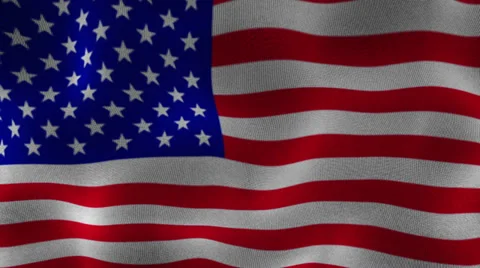 USA Flag 库存影片 38775281
