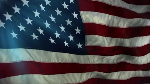 USA Flag Stock Footage 50272643