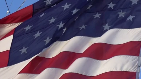 USA Flag 動画素材 74931016