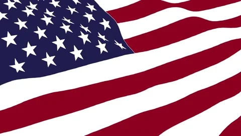 USA Flag Stock Footage 144182684