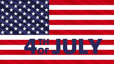 USA flag Stock Footage 155105976