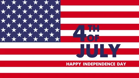 USA flag Stock Footage 155264693