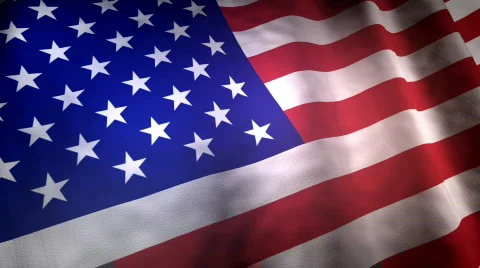 USA FLAG HD Video stock 502578