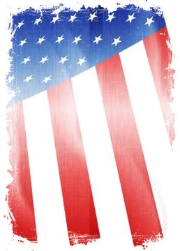 USA flag Stock Illustration
