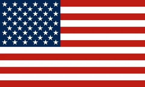 Usa flag Stock Illustration