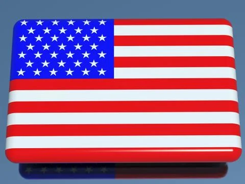 USA flag Stock Illustration