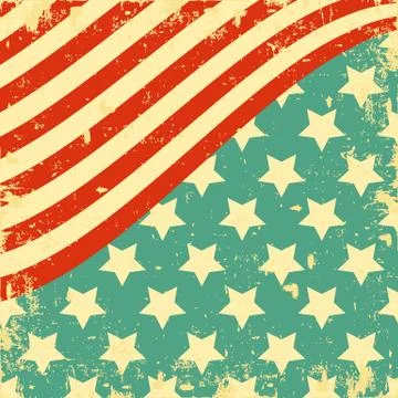 Usa flag. Stock Illustration