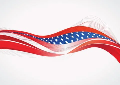 Usa flag Stock Illustration