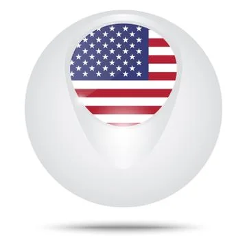 Usa flag 스톡 일러스트