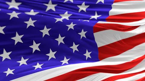 USA flag Stock Illustration