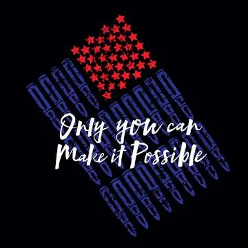 Usa flag Stock Illustration