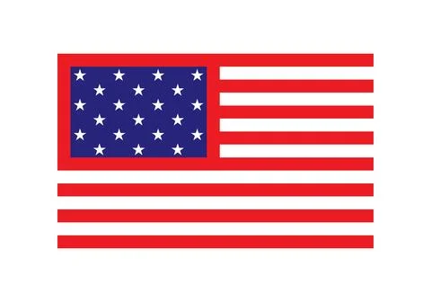 Usa Flag Stock Illustration