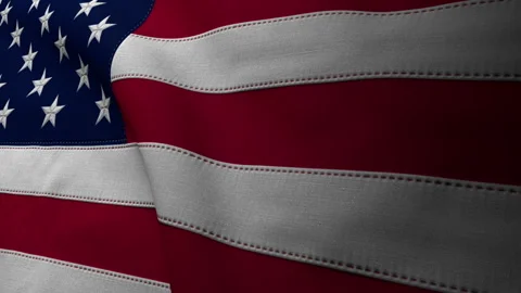 USA Flag Loop Video stock 241272787