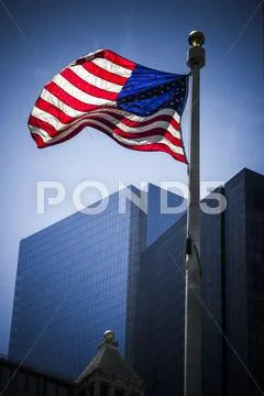 USA flag Stock Photos