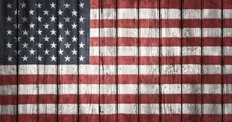 USA flag Stock Photos