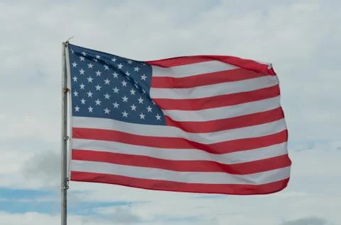USA Flag Foto stock