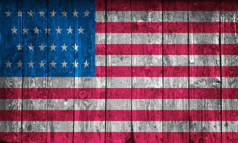 USA flag Stock Photos