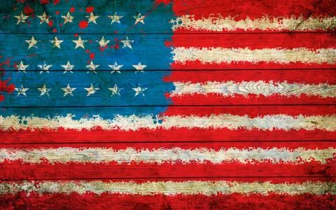 USA flag Stock Photos