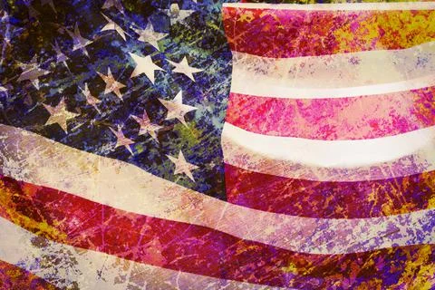 USA flag Stock Photos