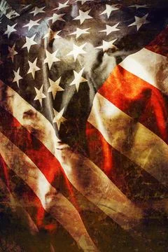 USA flag Stock Photos