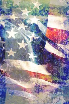 USA flag Stock Photos