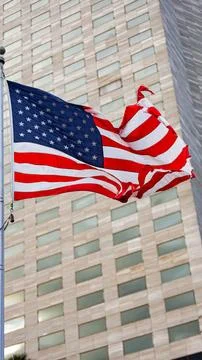 USA flag 스톡 사진
