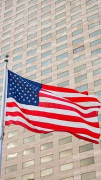 USA flag 스톡 사진