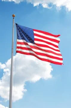 USA Flag Pole Photos