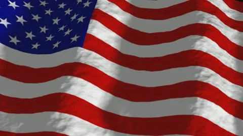 USA Flag Seamless Looping Stock Footage 10911332