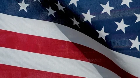 USA flag slow motion Video stock 103538005